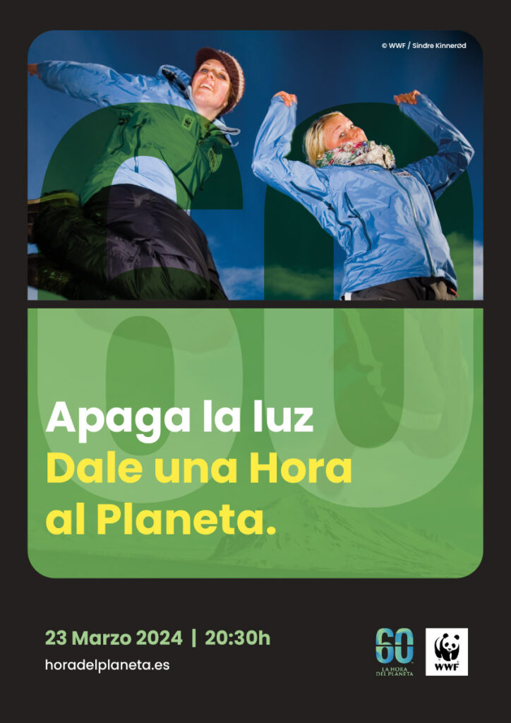 Cartel de la Hora del Planeta.